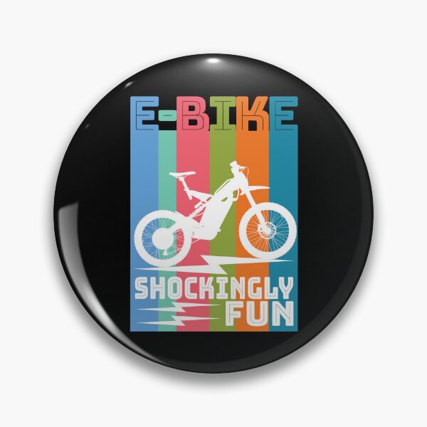 Item preview, Funny Mountain E-Bike Rider Electric Power Bikes designed and sold by CharJens.