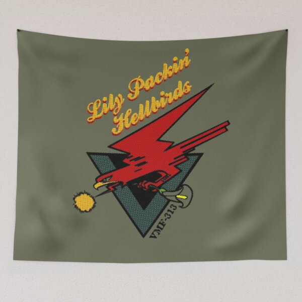 Item preview, VMF 313 Lili Packin' Hellbirds designed and sold by Yeaha.
