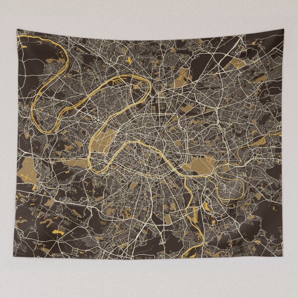 Item preview, Paris City Map of France - Pastel designed and sold by deMAP.