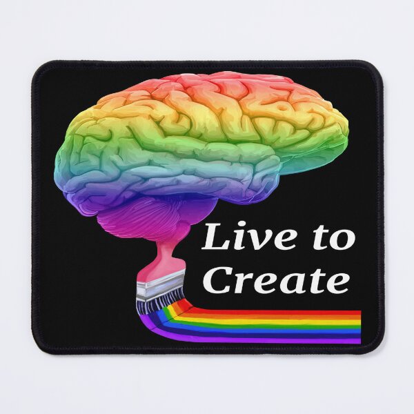 Item preview, Live To Create Colorful Artistic Right Brain designed and sold by Deborah Camp.