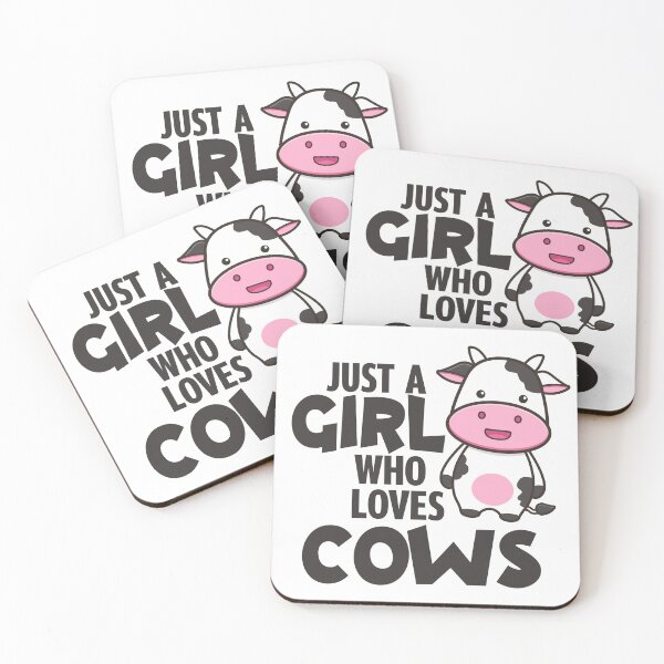 Item preview, Just a girl who loves cows designed and sold by lunacarter.