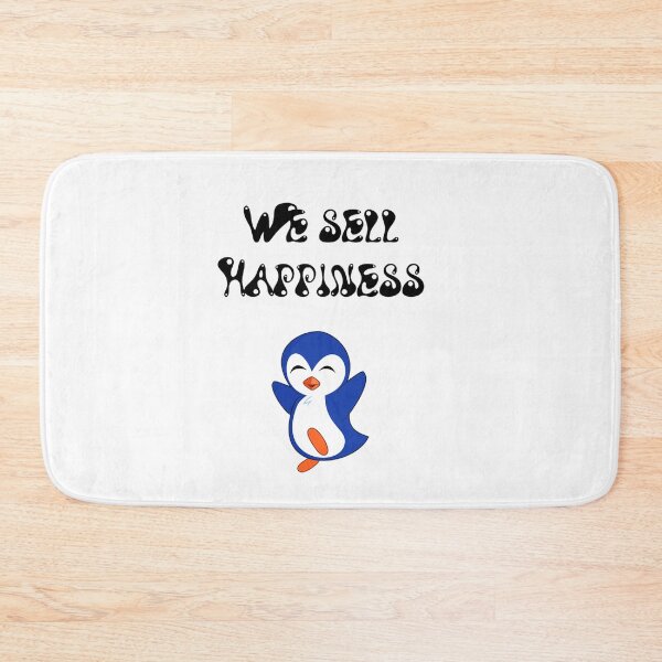 Item preview, Dancing penguin, we sell happiness, lets dance , dance and be happy, happiness needs dancing , blue penguin , funny penguin designed and sold by mustafatolba16.