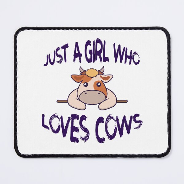Item preview, Just a girl who loves cows designed and sold by lunacarter.