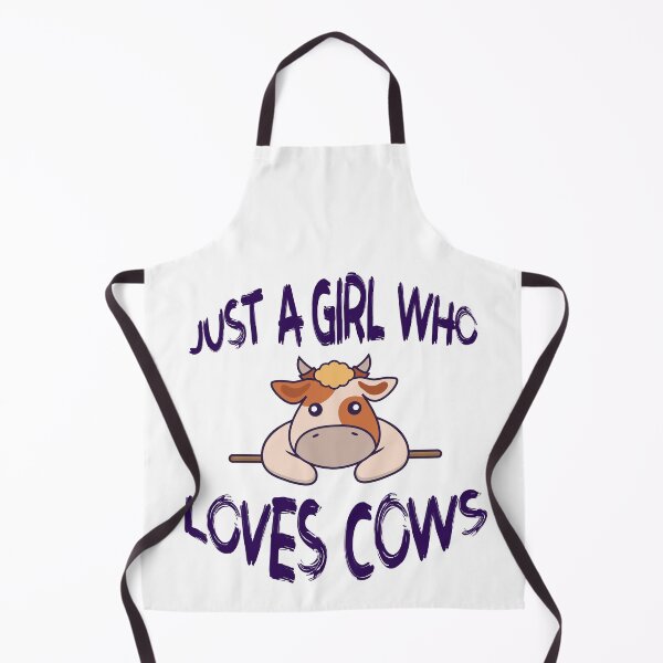 Item preview, Just a girl who loves cows designed and sold by lunacarter.