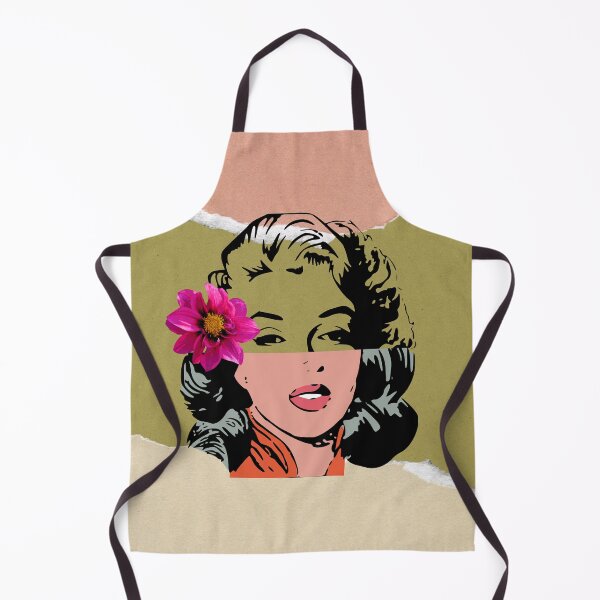 Item preview, vintage woman collage portrait designed and sold by TypeWrite.