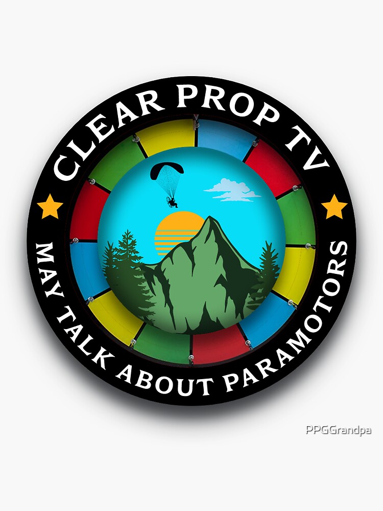 2022 ClearPropTV Paramotor Podcast logo by PPGGrandpa