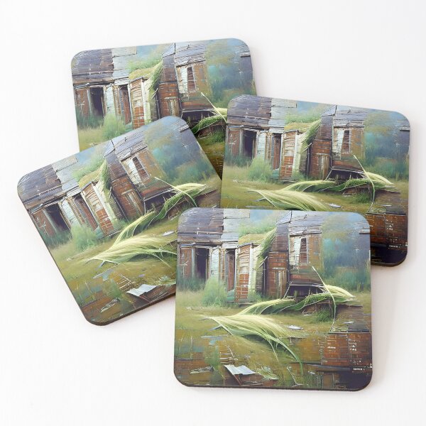 Item preview, A dilapidated, grassy house designed and sold by EdwardBratton.