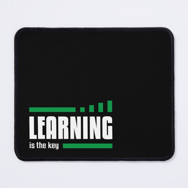 Item preview, Learning is the key for study motivation & university mindset designed and sold by TheLuckyShirts.