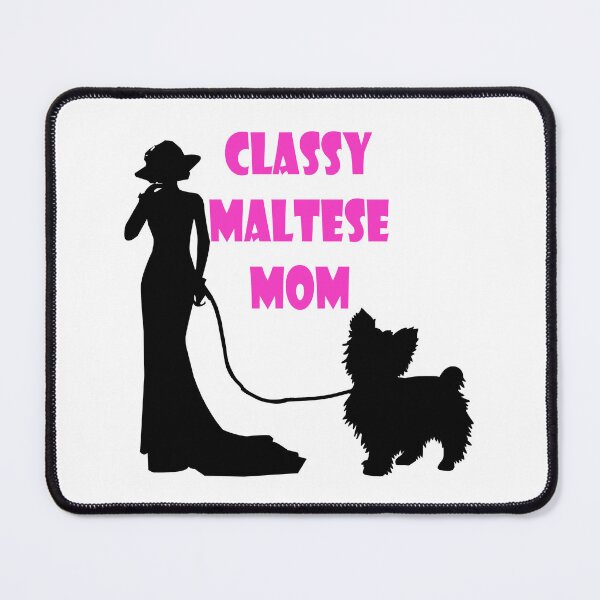 Artikelvorschau, Nobles Malteser-Mama-T-Shirt, Edler Malteser-Mama-Hut, Edle Malteser-Mama-Telefonhüllen, Edler Malteser-Mama-Aufkleber, Edler Malteser-Mama-Shirt für Babys entworfen und verkauft von Poussyarts.