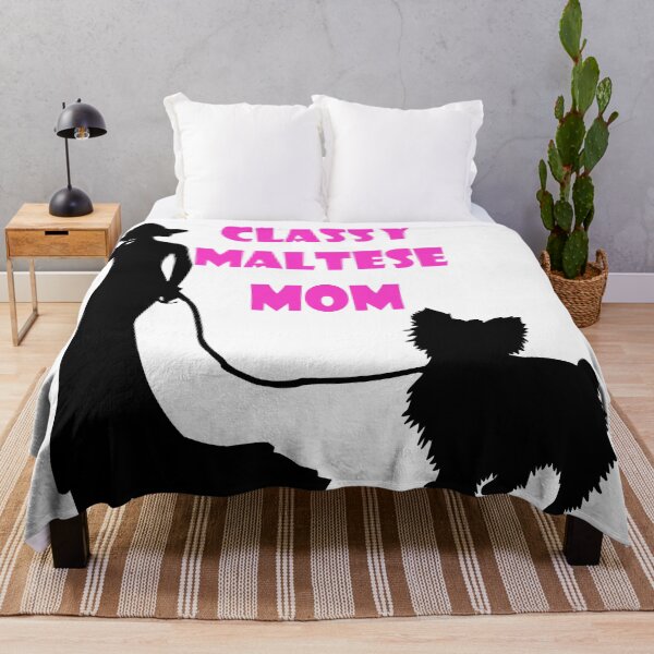 Artikelvorschau, Nobles Malteser-Mama-T-Shirt, Edler Malteser-Mama-Hut, Edle Malteser-Mama-Telefonhüllen, Edler Malteser-Mama-Aufkleber, Edler Malteser-Mama-Shirt für Babys entworfen und verkauft von Poussyarts.