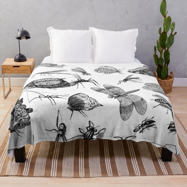Item preview, The Retro Insect Moth Poster, 80s and 90s Nostalgia Libelle Pattern designed and sold by DiensDesign.