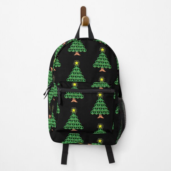 Artikelvorschau, Friedenszeichen-Weihnachtsbaum-Krawatten-Hippie entworfen und verkauft von funnytshirtemp.