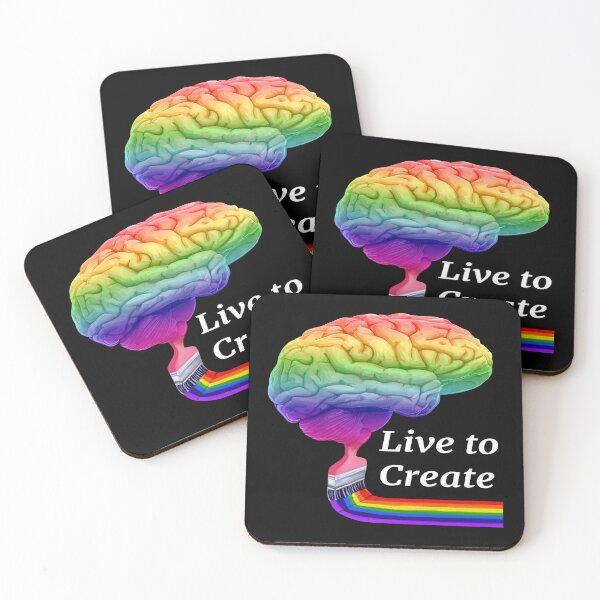 Item preview, Live To Create Colorful Artistic Right Brain  designed and sold by Deborah Camp.