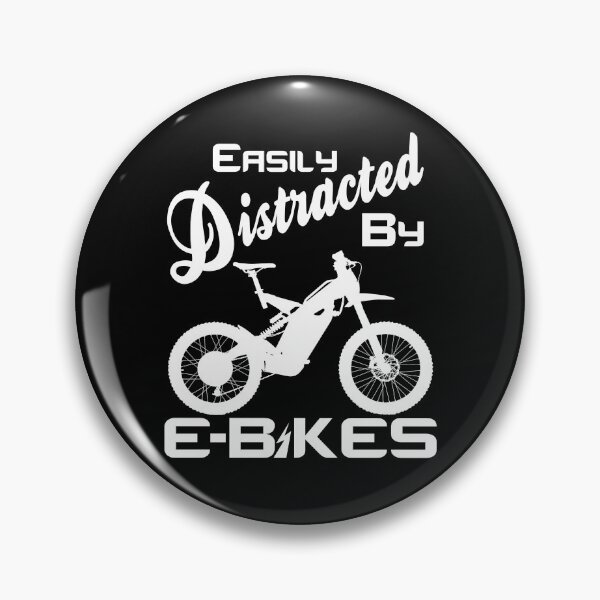 Item preview, Funny Mountain E-Bike Easily Distracted Rider Electric Bikes designed and sold by CharJens.