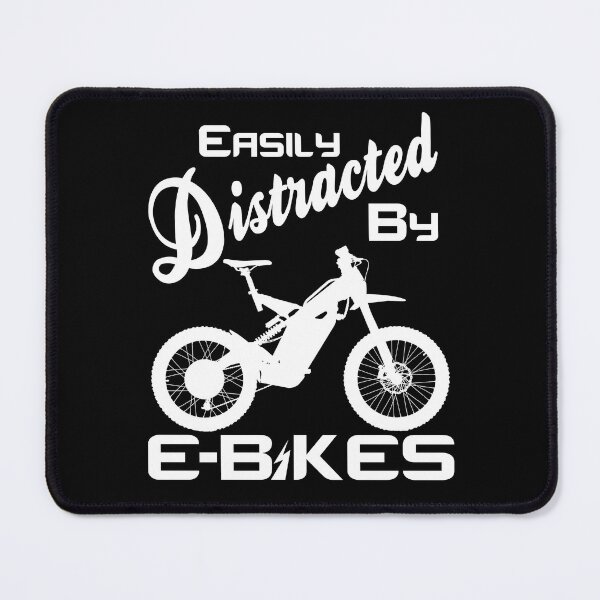 Item preview, Funny Mountain E-Bike Easily Distracted Rider Electric Bikes designed and sold by CharJens.