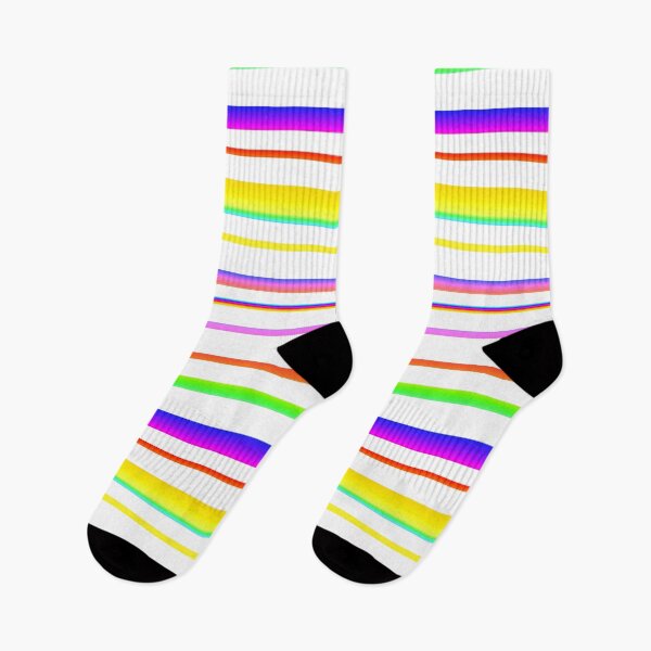 Item preview, white line pattern | multicolor and white line pattern designed and sold by lausn.