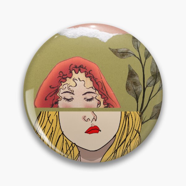 Item preview,  mood swings portrait of girl designed and sold by TypeWrite.