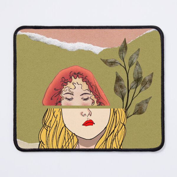 Item preview,  mood swings portrait of girl designed and sold by TypeWrite.