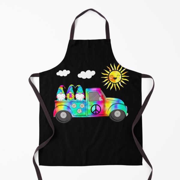 Item preview, Hippie Gnomes in Truck Daisy Hat Retro Peace Groovy designed and sold by funnytshirtemp.