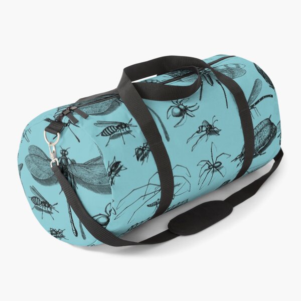 Item preview, The Retro Insect Moth Spider Dragonfly Poster, 80s and 90s Nostalgia Libelle Pattern designed and sold by DiensDesign.
