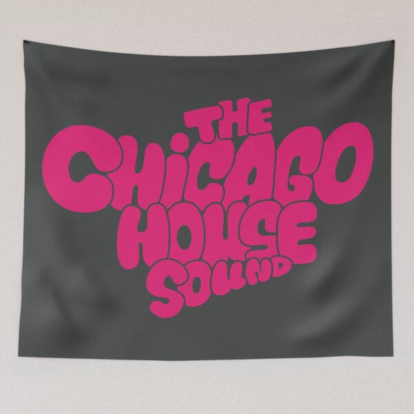 Item preview, Chicago house Sound - Chicago House Music - pink style designed and sold by Boogosh.