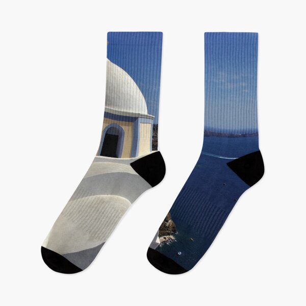 Item preview, Building in Fira, Santorini designed and sold by Jeremy Hayden.