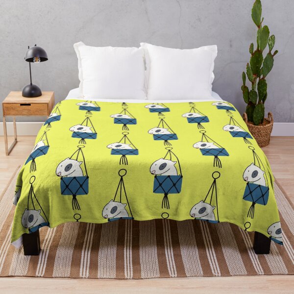 Item preview, Bulloe Vera Bullterrier Aloe Vera Hanging Planter Cute Dog Dogger Succulent Pack Pattern designed and sold by Artventurous.