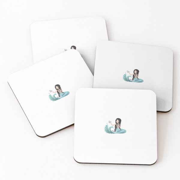 Item preview, Animal Rescue Butterfly Save Oceans Girl Mermaid  Illustration designed and sold by CreativeBu.