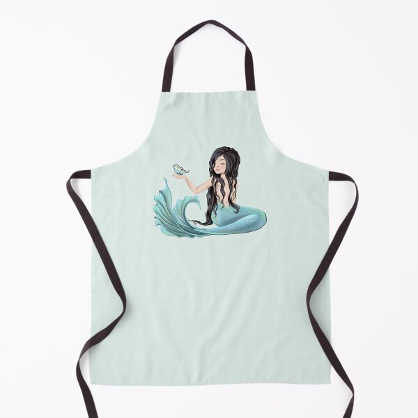 Item preview, Animal Rescue Butterfly Save Oceans Girl Mermaid  Illustration designed and sold by CreativeBu.