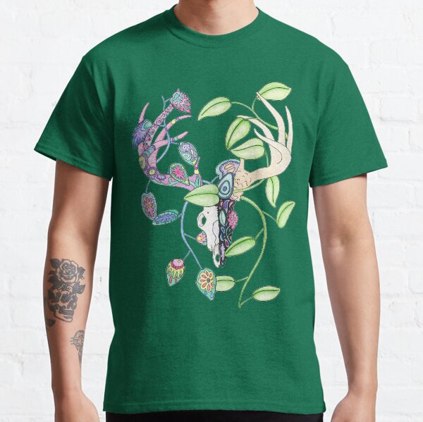 Deer Sugar Skull Day of the Dead Classic T-Shirt