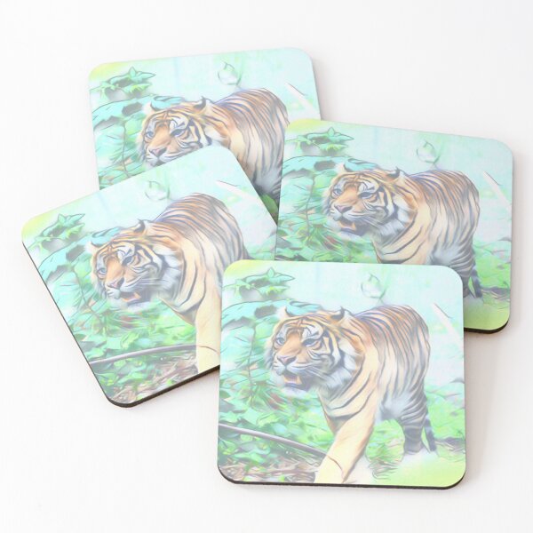 Item preview, Tiger Prowl In Fine Detail designed and sold by Fearless-Fox.