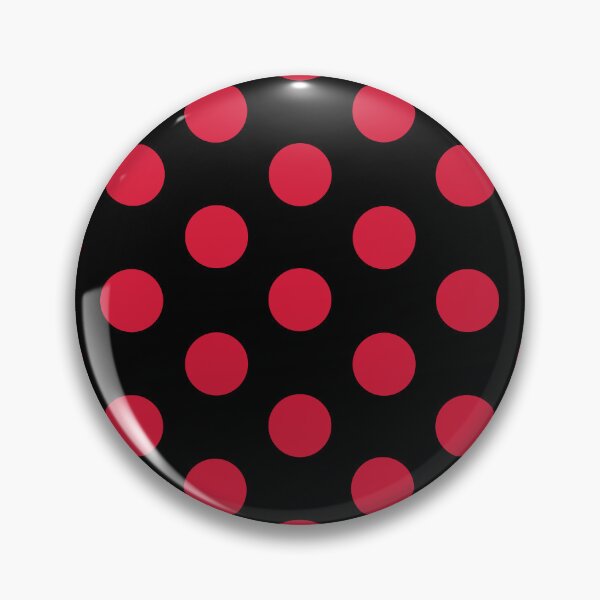 Item preview, Medium RED and BLACK Polka Dots designed and sold by RachelMacht.