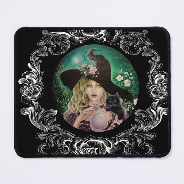 Item preview, Wicca witch black cat  designed and sold by Gabriella  Szabo.
