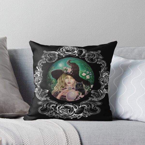 Item preview, Wicca witch black cat  designed and sold by Gabriella  Szabo.