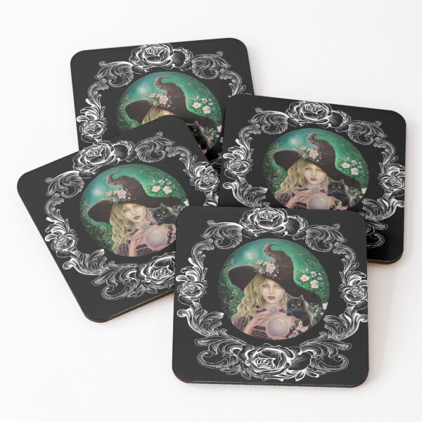 Item preview, Wicca witch black cat  designed and sold by Gabriella  Szabo.