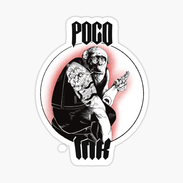 "Pogo Tattoo Ink " Sticker for Sale by RatKingRatz Redbubble