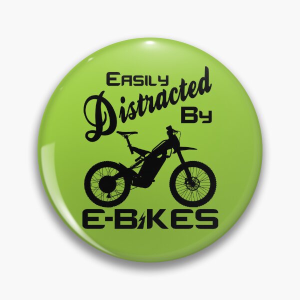 Item preview, Funny Mountain E-Bike Easily Distracted Rider Electric Bikes designed and sold by CharJens.