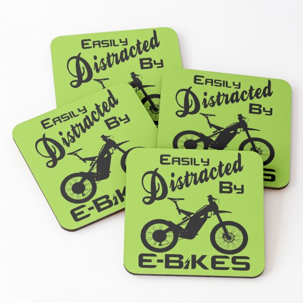Item preview, Funny Mountain E-Bike Easily Distracted Rider Electric Bikes designed and sold by CharJens.