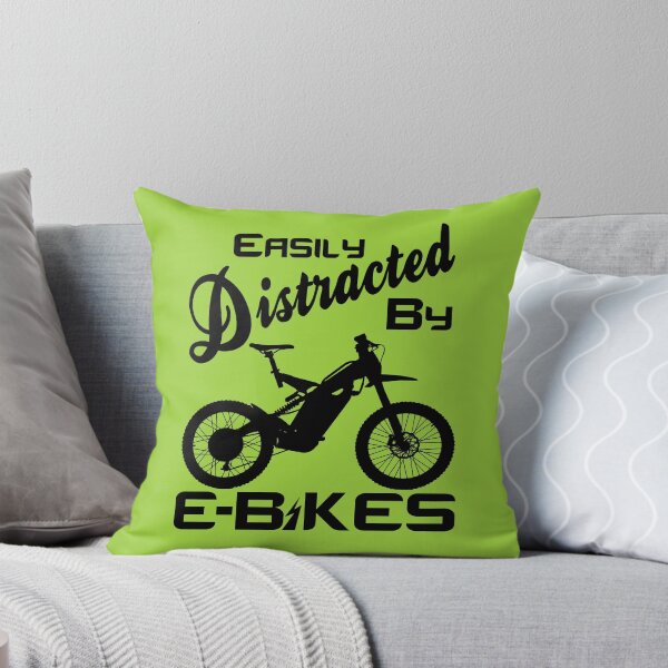 Item preview, Funny Mountain E-Bike Easily Distracted Rider Electric Bikes designed and sold by CharJens.