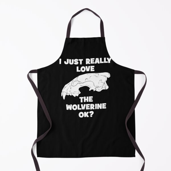 Aperçu de l'œuvre J'aime vraiment le Wolverine ok? créée et vendue par NicGrayGraphic.
