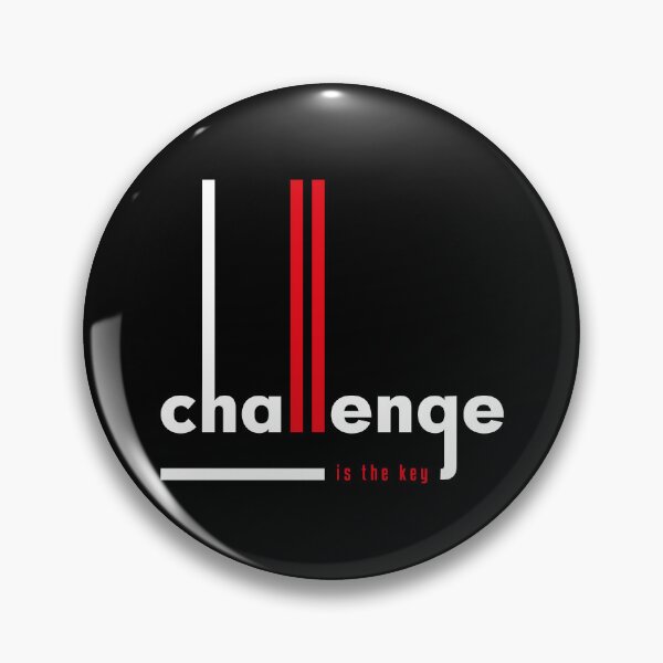 Item preview, Challenge  is the key for study & hardwork motivation designed and sold by TheLuckyShirts.
