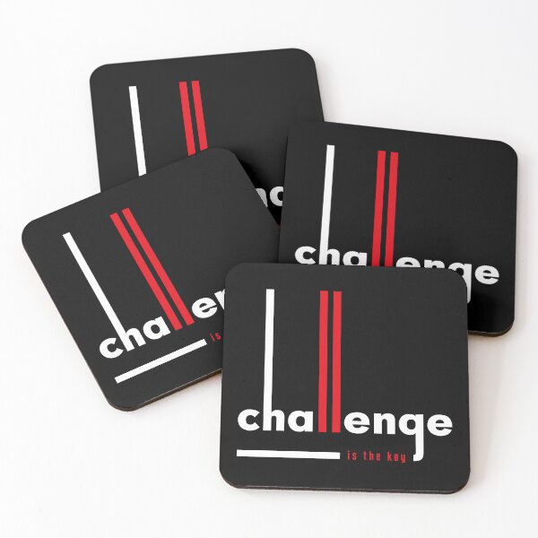 Item preview, Challenge  is the key for study & hardwork motivation designed and sold by TheLuckyShirts.