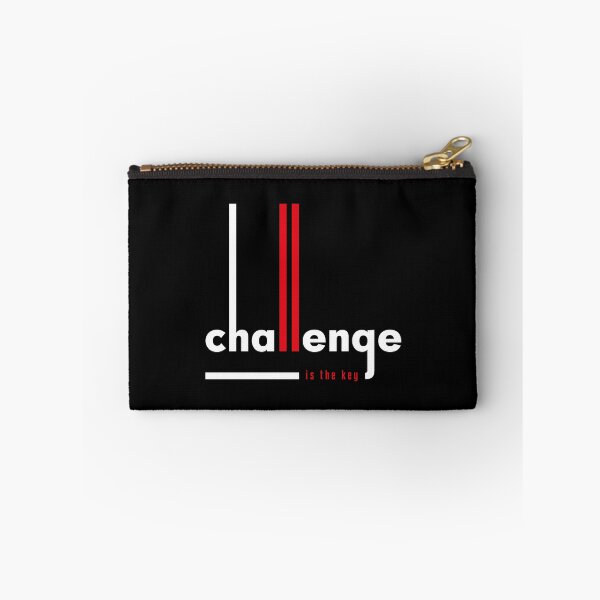 Item preview, Challenge  is the key for study & hardwork motivation designed and sold by TheLuckyShirts.