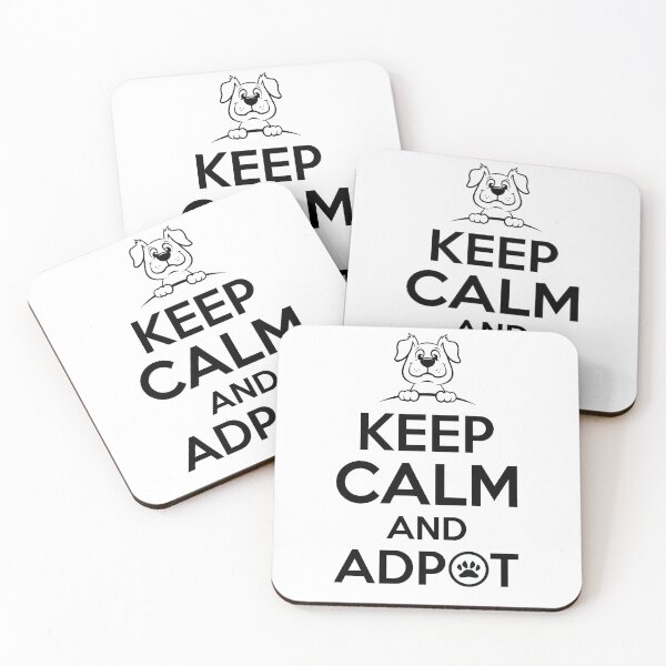 Item preview, Keep Calm and Adopt designed and sold by lunacarter.