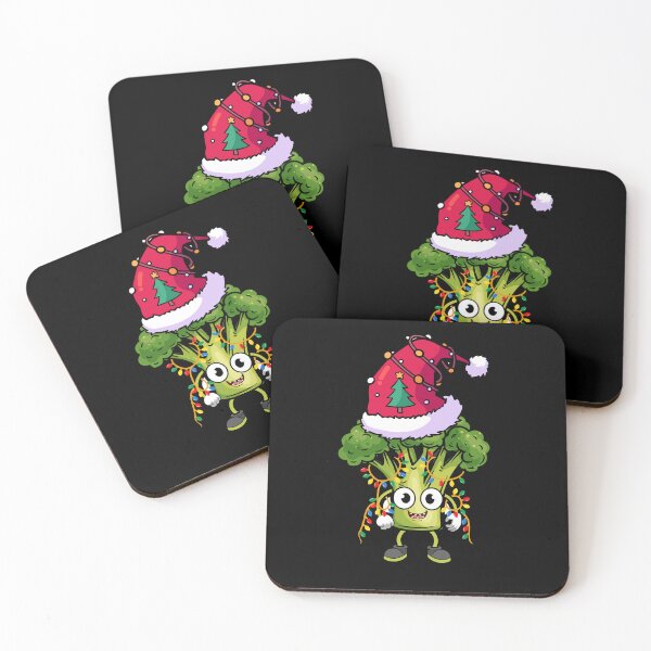 Artikelvorschau, Santa Hat Broccoli Christmas Lighting - Funny Broccoli Lover entworfen und verkauft von CreativeVez.