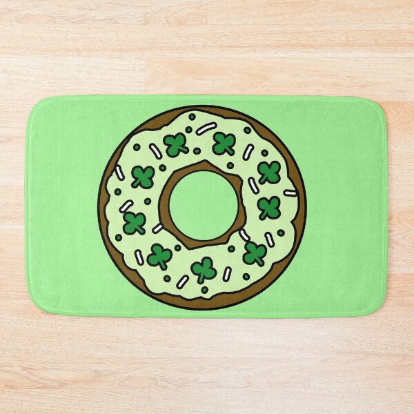 Item preview, St. Patrick's Day Donut-1 designed and sold by UsumStudy.