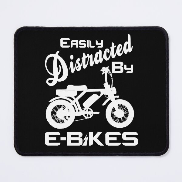 Item preview, Funny Mountain E-Bike Easily Distracted Rider Electric Bikes designed and sold by CharJens.