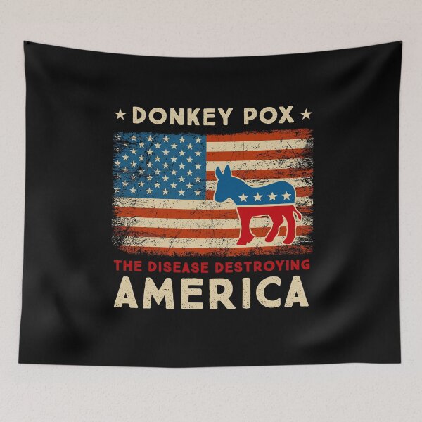 Item preview, Donkey Pox The Disease Destroying America designed and sold by Smart-Bee.