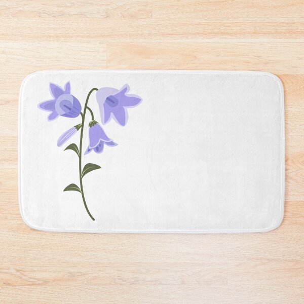 Item preview, Bellflowers with leaves designed and sold by OM-lova.