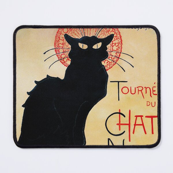 Item preview, Tournee Du CHAT NOIR Avec Rodolphe Salis 1896 Vintage Poster by Theophile Alexandre Steinlen designed and sold by retroposters.